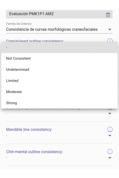 Selector de grado de consistencia (derecha)