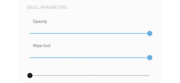 Skull parameters (left)